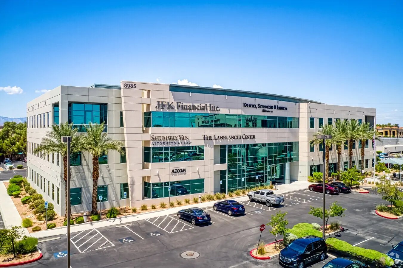 JFK Financial Inc. headquarters at 8985 in Las Vegas